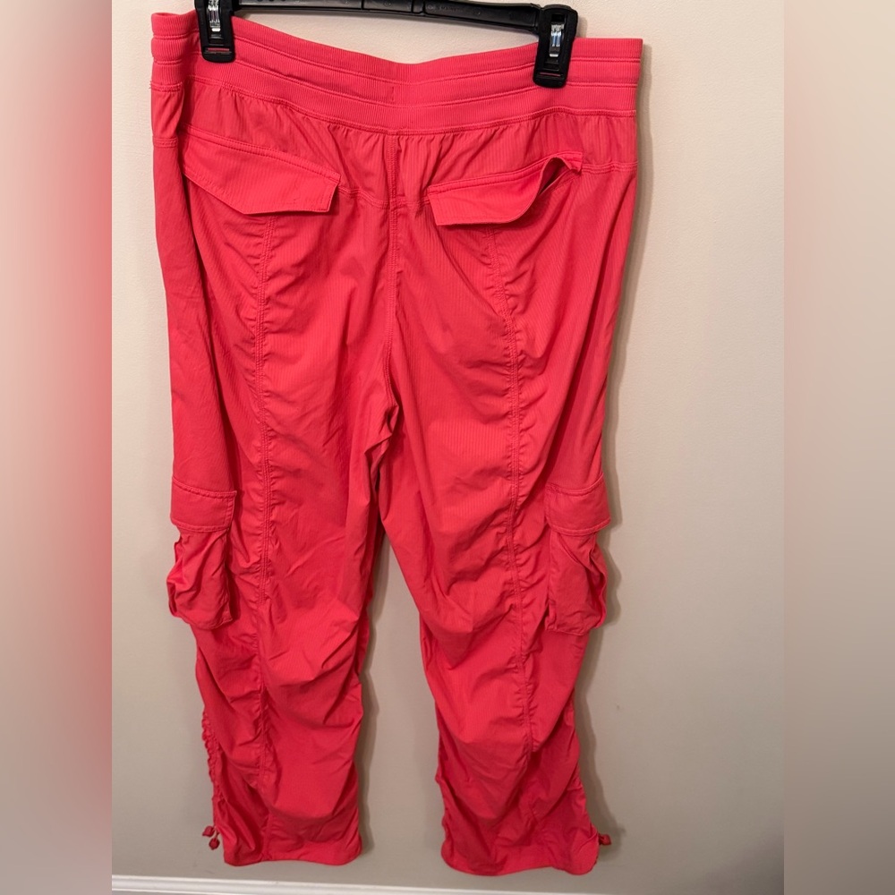Lululemon Dance Studio Cargo Pants Size Large In Glazed Pink - Picture 2 of 5